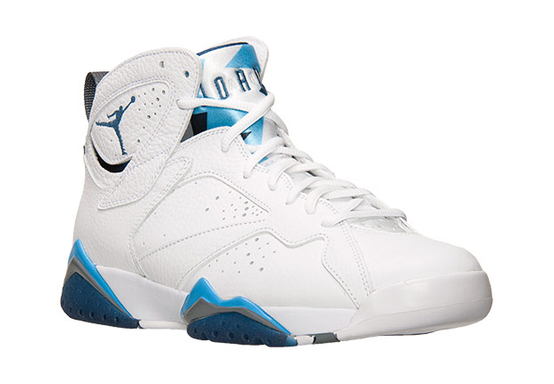 Air Jordan 7 Retro White French Blue University Blue Flint Grey Remaster 7