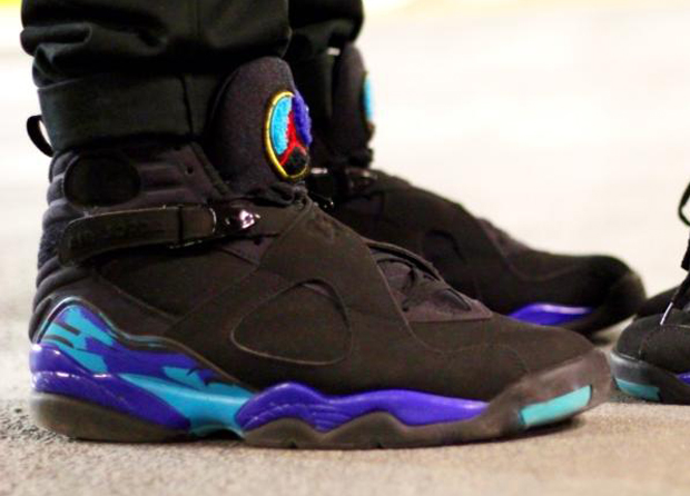 Aqua Jordan 8 Black Friday 2015