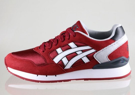 Asics Gel Atlantis – Burgundy – White