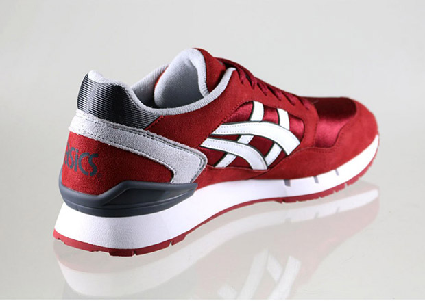 Asics Gel Atlanis Burgundy White 3