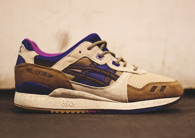 Asics Gel Lyte III – Light Brown – Dark Brown – Ink Blue
