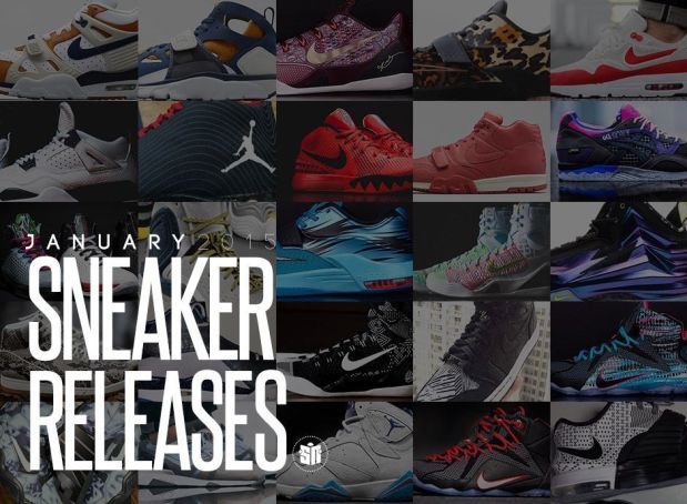 January 2015 Sneaker Releases