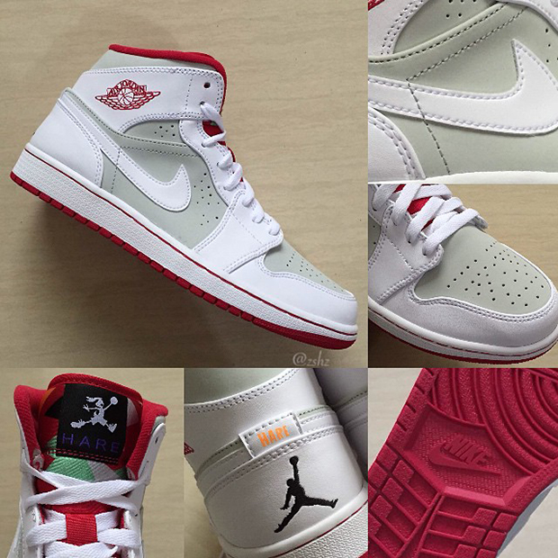 Jordan 1 Mid Hare