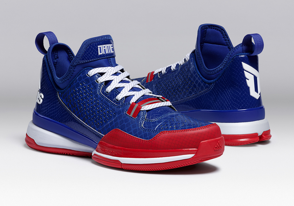 Mi Adidas Lillard Blue Red