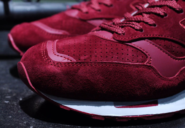 New Balance 1500 Made In England Red Suede 6