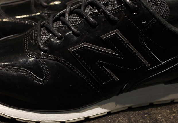 New Balance 996 Black Patent Leather 4