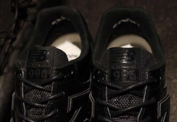 New Balance 996 Black Patent Leather 5