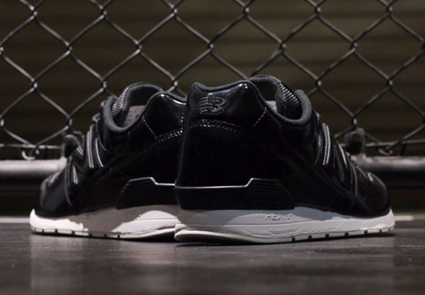 New Balance 996 Black Patent Leather 6