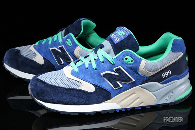 New Balance 999 Urban Exploration Blue Green Royal 1