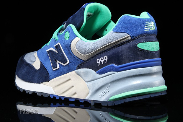 New Balance 999 Urban Exploration Blue Green Royal 4