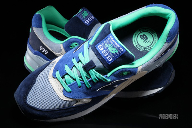 New Balance 999 Urban Exploration Blue Green Royal 5