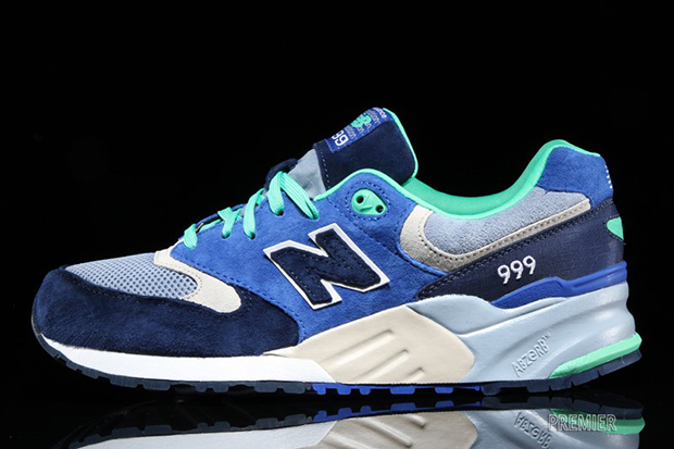 New Balance 999 Urban Exploration Blue Green Royal 6