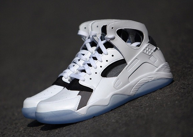 Nike Air Flight Huarache White Black Ice 2