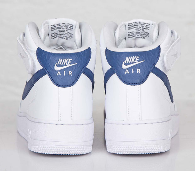 Nike Air Force 1 Mid White Blue Lagoon 04