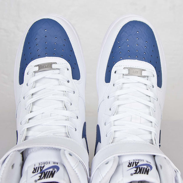 Nike Air Force 1 Mid White Blue Lagoon 07