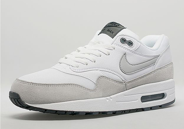 Nike Air Max 1 Essential White Grey 01