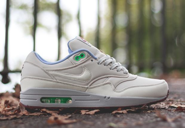 Nike Air Max 1 FB – Light Bone – Poison Green