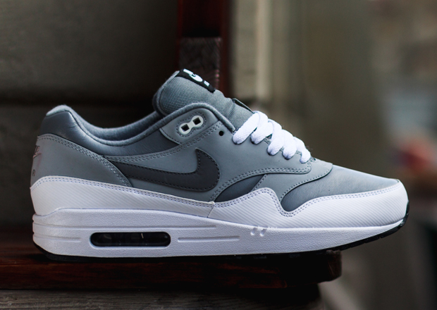 Nike Air Max 1 Leather Cool Grey Wolf Grey 2