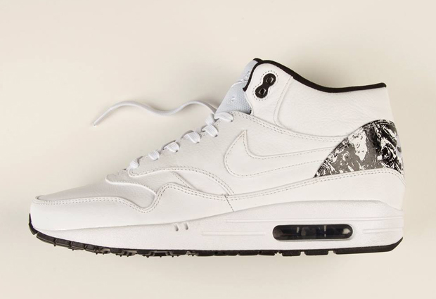 Nike Air Max 1 Mid White Black 3