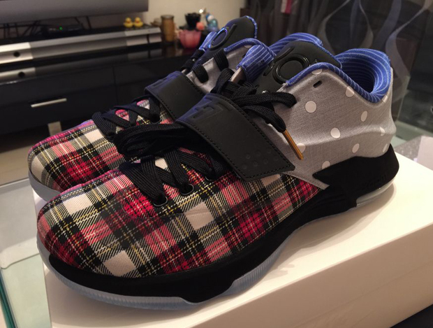 Nike KD 7 EXT CNVS "Plaid And Polka Dots"