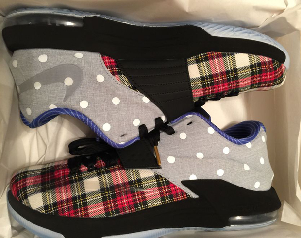 Nike Kd 7 Ext Cnvs University Red Black White
