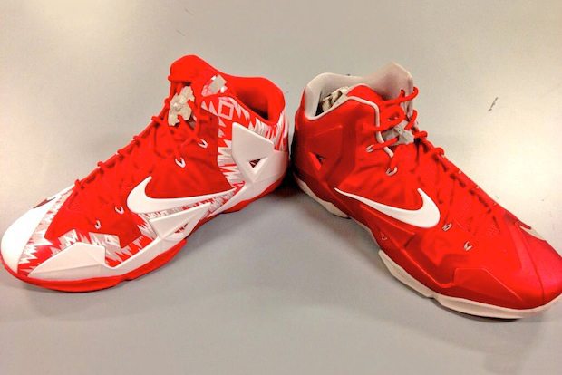 Nike Lebron 11 Ohio State Pe 01