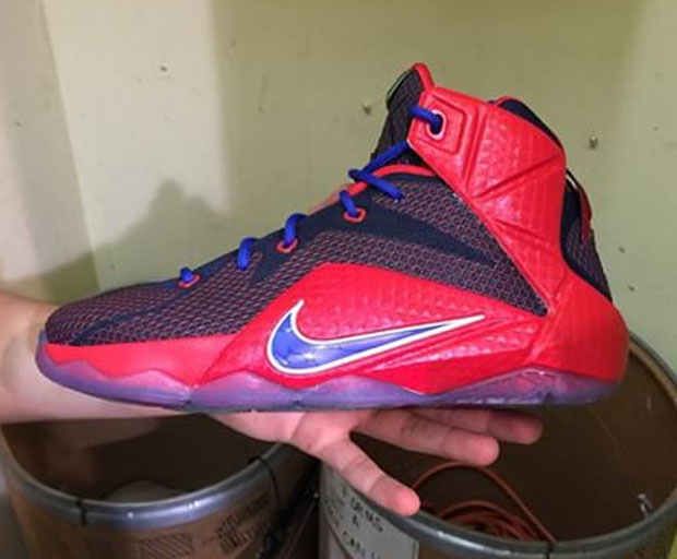 Nike Lebron 12 Red Royal Blue 02