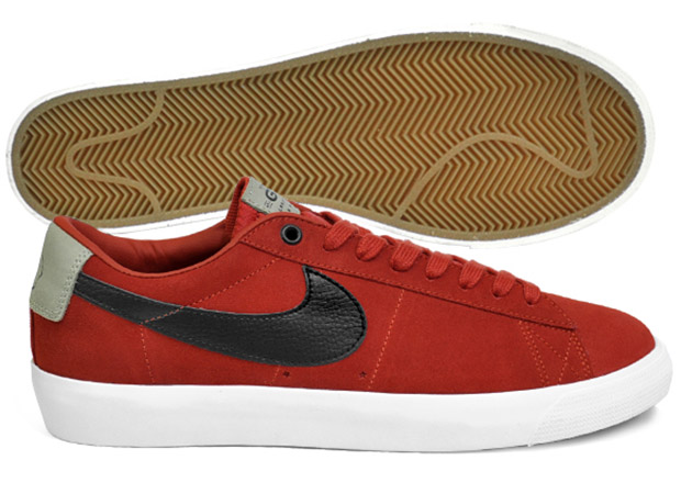 Nike Sb Blazer Low Gt Cinnabar 2