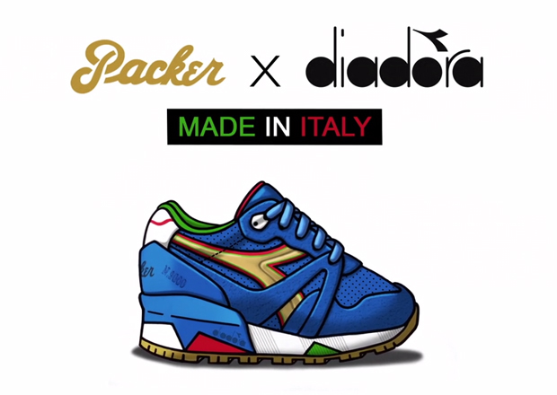 Packer Diadora N9000 Azzuri Teaser 1