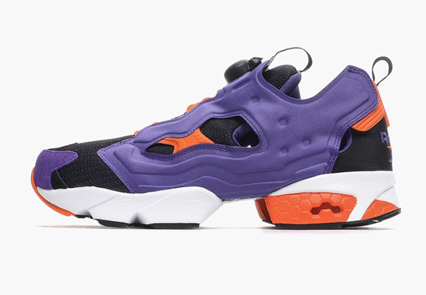 Reebok Instapump Fury Sport Violet Black Swag Orange 1