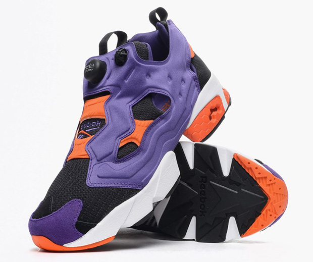 Reebok Instapump Fury Sport Violet Black Swag Orange 2