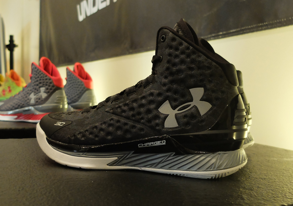 Ua Steph Curry One Black White