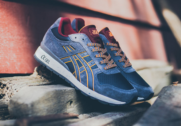 Asics GT-II - Dark Grey - Red - Orange