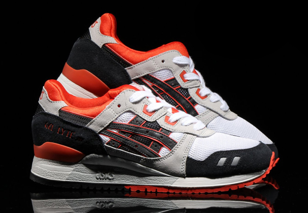 Asics Tiger Gel Lyte Iii Black Orange White 1