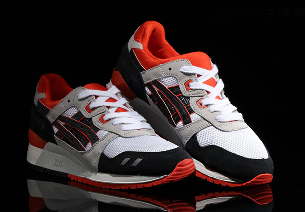 Asics Tiger Gel Lyte Iii Black Orange White 2