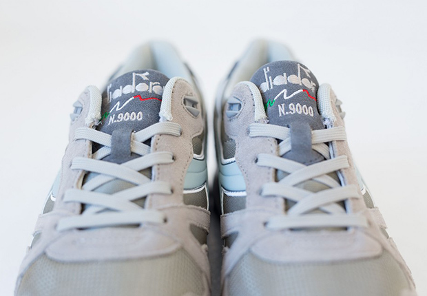 Diadora N9000 Grey Silver 4