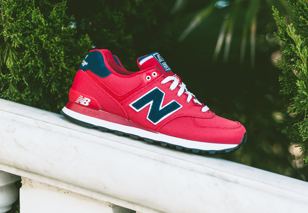 New Balance 574 "Pique Polo" Pack - Red