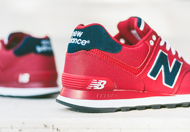 New Balance 574 Pique Polo Pack Red 3