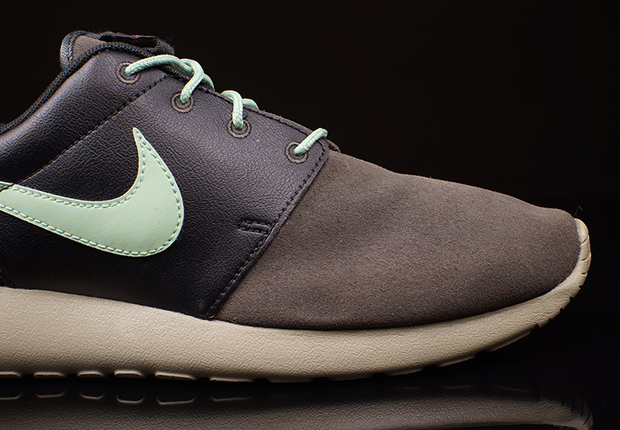 Nike Roshe Run Premium Midnight Fog Emerald Green 3