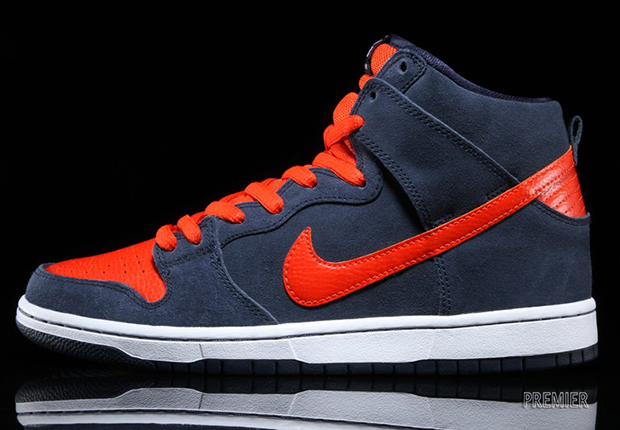 Nike Sb Dunk High Obsidian Team Orange 2