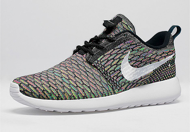 Nike Womens Flyknit Roshe Run Multi Color Release Date 2