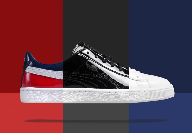 Puma Basket "Patent Leather" Pack