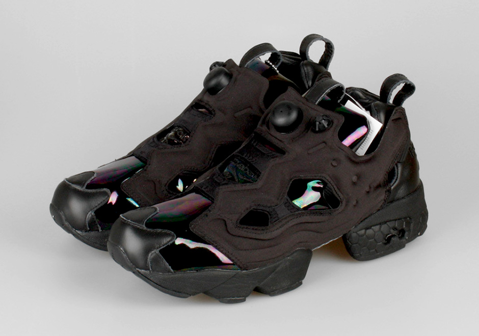 Sandro Reebok Insta Pump Fury Black Hologram 2