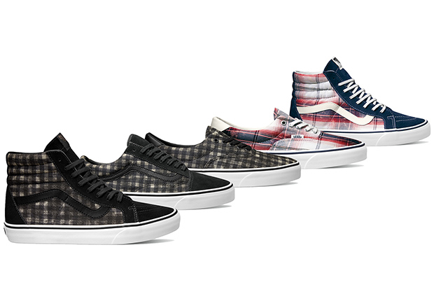 Vans Classics "Distressed Plaid" Pack