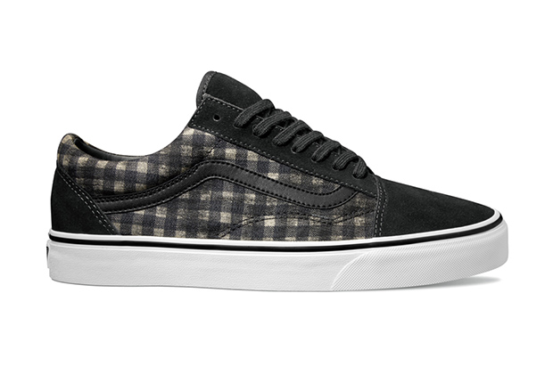 Vans Classics Old Skool Distressed Plaid Black