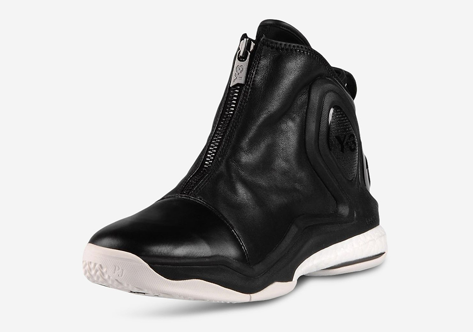 Y 3 Adidas D Rose 5 Boost Black 2