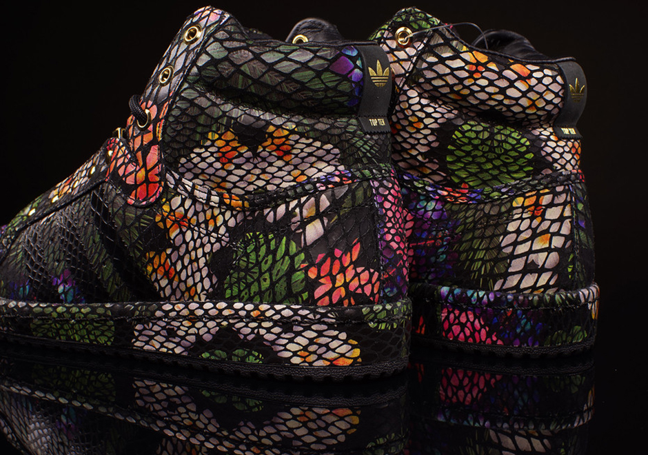 Adidas Originals Top Ten High Floral Snake 4
