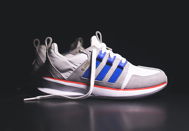 Adidas Sl Loop Runner White Bluebird Red 1