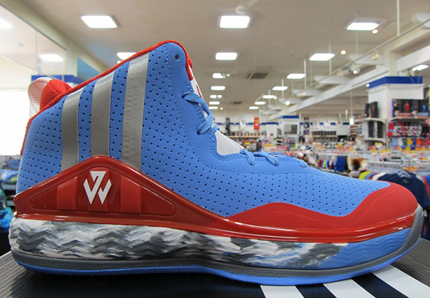 adidas J Wall 1 – Lucky Blue – Scarlet