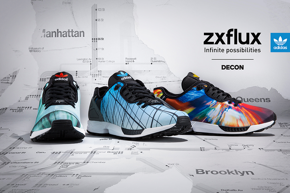 Adidas Zx Flux Decon Nyc Prints 11